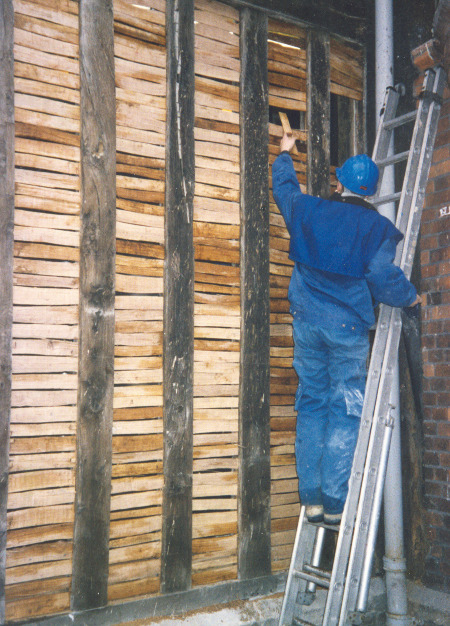 Laths at Gainsborough Old Hall